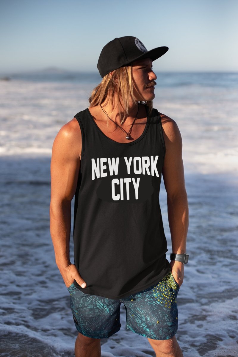 New York City Men's Tank Top - Chinchilla Choons